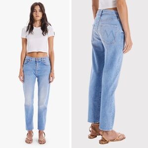 Mother The Scrapper Ankle Jeans in Camera Obscura